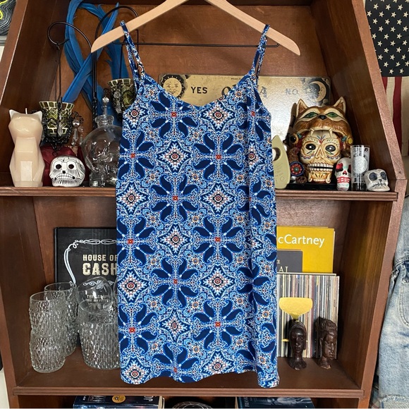 Show Me Your Mumu - Blue Patterned Tank Top - size xs - Picture 2 of 5